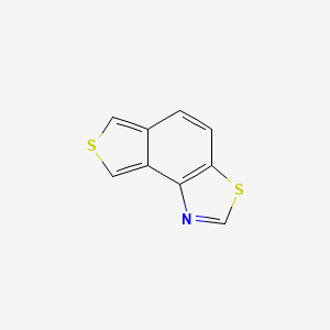 molecular formula C9H5NS2 B13811694 Thieno[3,4-e][1,3]benzothiazole CAS No. 210-87-7