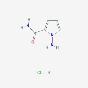 1-Amino-1H-pyrrole-2-carboxamide hydrochloride