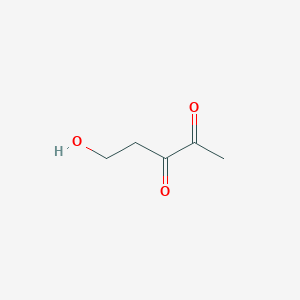 molecular formula C5H8O3 B138118 5-Hydroxy-2,3-pentanedione CAS No. 142937-56-2