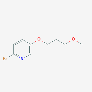 molecular formula C9H12BrNO2 B1381190 2-Bromo-5-(3-methoxypropoxy)pyridine CAS No. 1697462-74-0