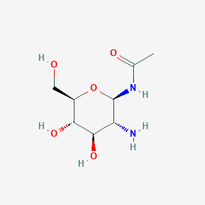 molecular formula C8H16N2O5 B13811947 N-((2R,3R,4R,5S,6R)-3-Amino-4,5-dihydroxy-6-(hydroxymethyl)tetrahydro-2H-pyran-2-yl)acetamide 