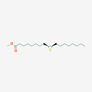 molecular formula C19H36O2S B13811984 cis-9,10-Epithiostearic acid methyl ester 
