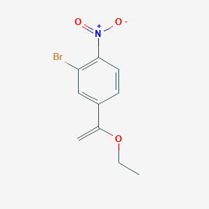 2-Bromo-4-(1-ethoxyvinyl)-1-nitrobenzene