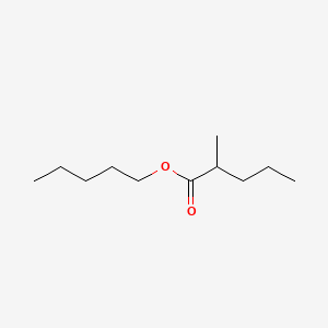 molecular formula C11H22O2 B13812149 Pentyl 2-methylpentanoate CAS No. 6297-48-9