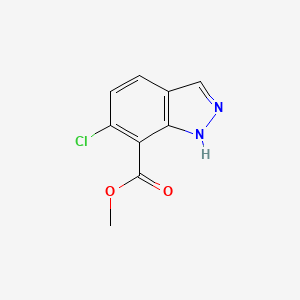 methyl 6-chloro-1H-indazole-7-carboxylate