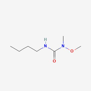 molecular formula C7H16N2O2 B13812160 Urea, N'-butyl-N-methoxy-N-methyl- CAS No. 53460-66-5