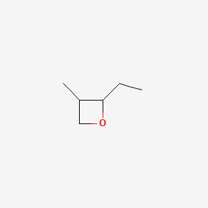 molecular formula C6H12O B13812177 2-Ethyl-3-methyloxetane CAS No. 53778-62-4
