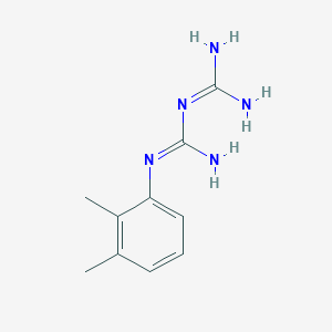 molecular formula C10H15N5 B13812220 Imidodicarbonimidic diamide, N-(dimethylphenyl)- CAS No. 114296-41-2