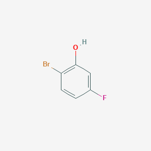 molecular formula C6H4BrFO B138123 2-Bromo-5-fluorophenol CAS No. 147460-41-1