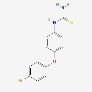1-(4-(4-Bromophenoxy)phenyl)thiourea