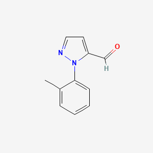 1-(2-methylphenyl)-1H-pyrazole-5-carbaldehyde