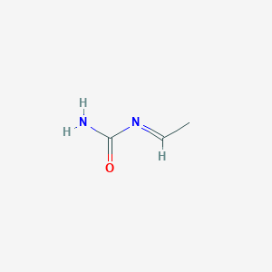 molecular formula C3H6N2O B13812371 Ethylideneurea 
