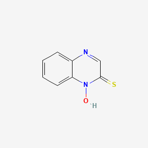 molecular formula C8H6N2OS B13812567 1-Hydroxyquinoxaline-2(1H)-thione CAS No. 50473-36-4