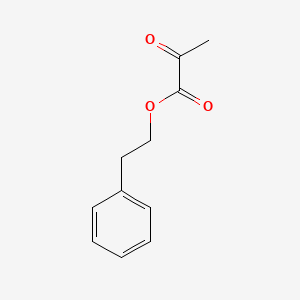 molecular formula C11H12O3 B13812624 Phenethyl pyruvate CAS No. 20279-47-4