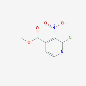 molecular formula C7H5ClN2O4 B1381282 Methyl 2-chloro-3-nitropyridine-4-carboxylate CAS No. 1379302-09-6