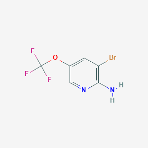 3-Bromo-5-(trifluoromethoxy)pyridin-2-amine