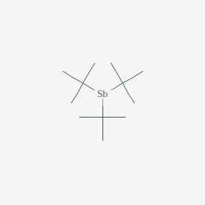 molecular formula C12H27Sb B13812878 Tri-tert-butylstibine CAS No. 13787-35-4