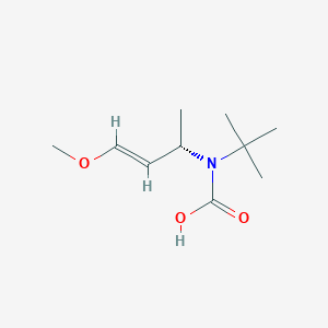 molecular formula C10H19NO3 B13812886 tert-butyl-[(E,2S)-4-methoxybut-3-en-2-yl]carbamic acid 