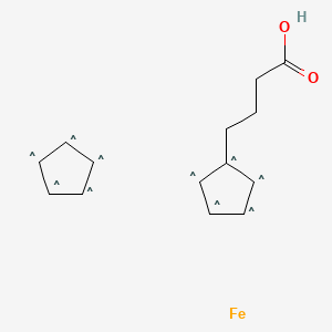 molecular formula C14H16FeO2 B13812916 CID 102600769 