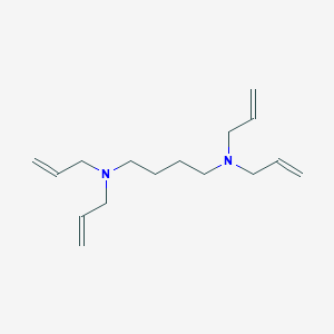 molecular formula C16H28N2 B13812999 N,N,N',N'-Tetraallyl 1,4-diamino butane CAS No. 54391-08-1