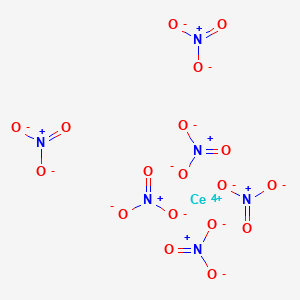 molecular formula CeN6O18-2 B13813036 Cerium(4+);hexanitrate 