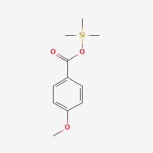 molecular formula C11H16O3Si B13813107 Trimethylsilyl 4-methoxybenzoate CAS No. 2078-14-0