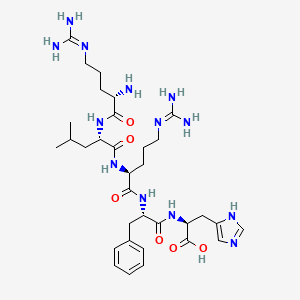 molecular formula C33H53N13O6 B1381318 b-Bag Cell Peptide (Aplysia californica) CAS No. 109024-47-7