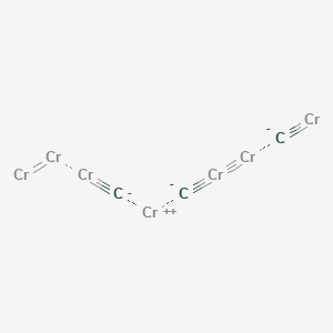 molecular formula C3Cr7- B13813218 CID 56846478 