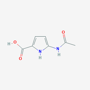 5-Acetamido-1H-pyrrole-2-carboxylic acid