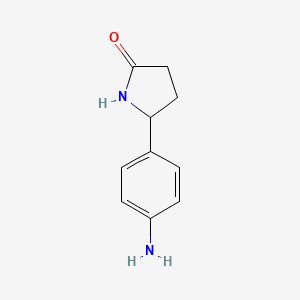 5-(4-Aminophenyl)pyrrolidin-2-one