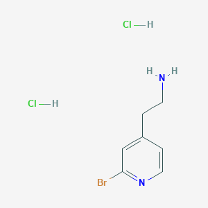 2-(2-Bromo-pyridin-4-yl)-ethylamine dihydrochloride