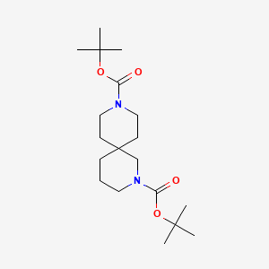 Tert-butyl tert-butyl 2,9-diazaspiro[5.5]undecane-2,9-dicarboxylate