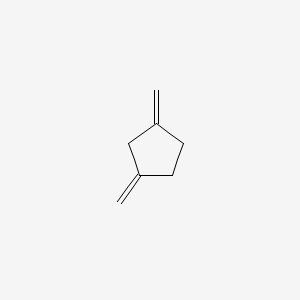 molecular formula C7H10 B13813685 Cyclopentane, 1,3-bis(methylene)- CAS No. 59219-48-6