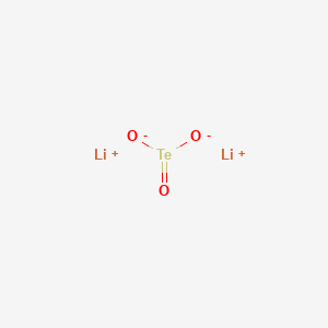 molecular formula Li2O3Te B13813813 Dilithium;tellurite 