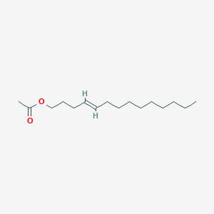 molecular formula C16H30O2 B13813818 (E)-4-Tetradecenyl acetate 
