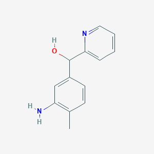 (3-Amino-4-methylphenyl)(pyridin-2-yl)methanol