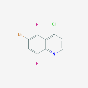 6-Bromo-4-chloro-5,8-difluoroquinoline