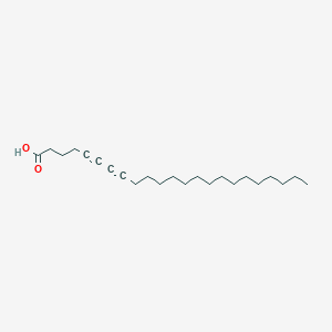 molecular formula C23H38O2 B13814040 Tricosa-5,7-diynoic acid 
