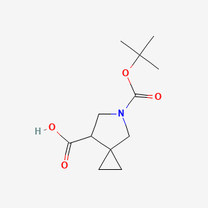 5-[(Tert-butoxy)carbonyl]-5-azaspiro[2.4]heptane-7-carboxylic acid