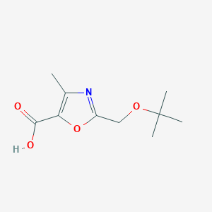 2-[(Tert-butoxy)methyl]-4-methyl-1,3-oxazole-5-carboxylic acid