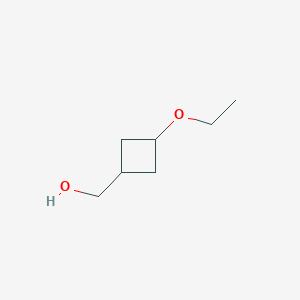molecular formula C7H14O2 B1381420 (3-Ethoxycyclobutyl)methanol CAS No. 1695777-49-1