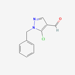 1-benzyl-5-chloro-1H-pyrazole-4-carbaldehyde