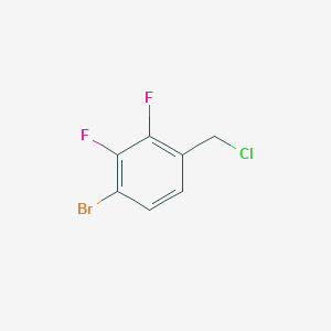 molecular formula C7H4BrClF2 B1381427 4-Bromo-2,3-difluorobenzyl chloride CAS No. 1691904-69-4
