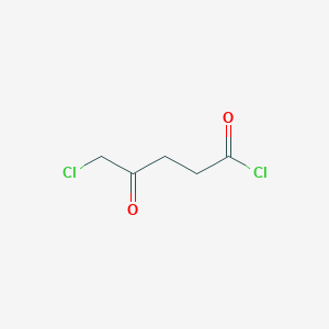 molecular formula C5H6Cl2O2 B13814340 5-Chloro-4-oxopentanoyl chloride CAS No. 522648-63-1