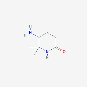 5-Amino-6,6-dimethylpiperidin-2-one