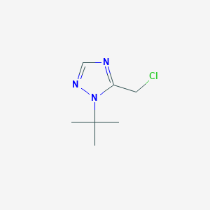 1-tert-butyl-5-(chloromethyl)-1H-1,2,4-triazole