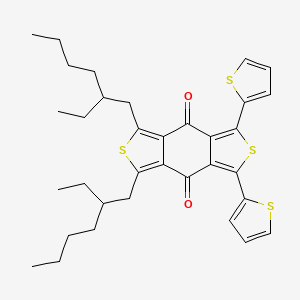 1,3-Bis(2-ethylhexyl)-5,7-di(thiophen-2-yl)benzo[1,2-c:4,5-c']dithiophene-4,8-dione