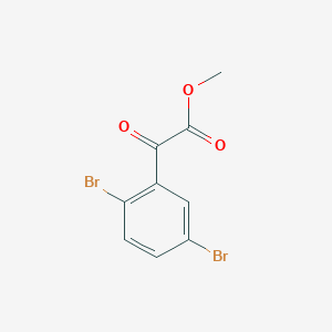 Methyl 2-(2,5-dibromophenyl)-2-oxoacetate