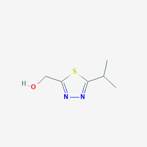 [5-(Propan-2-yl)-1,3,4-thiadiazol-2-yl]methanol