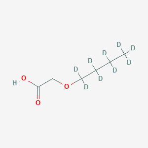 molecular formula C6H12O3 B1381456 Butoxy-D9-acetic acid 